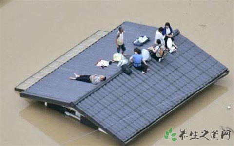 日本暴雨遇难过百 被洪水围困怎么办