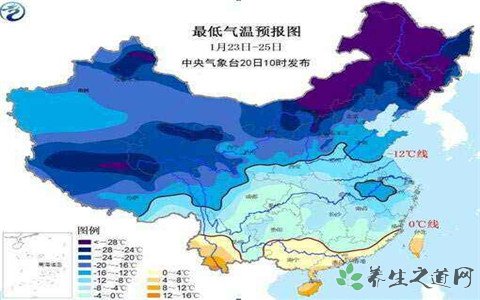 全国棉裤预警地图 冬天不穿秋裤会得关节炎吗