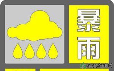 暴雨黄色预警发布 暴雨天应注意什么